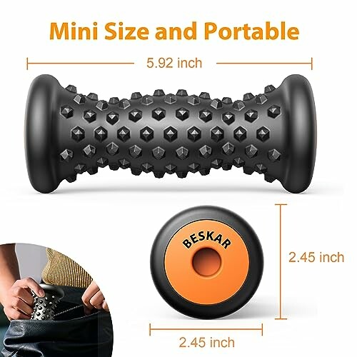 Foot massager roller