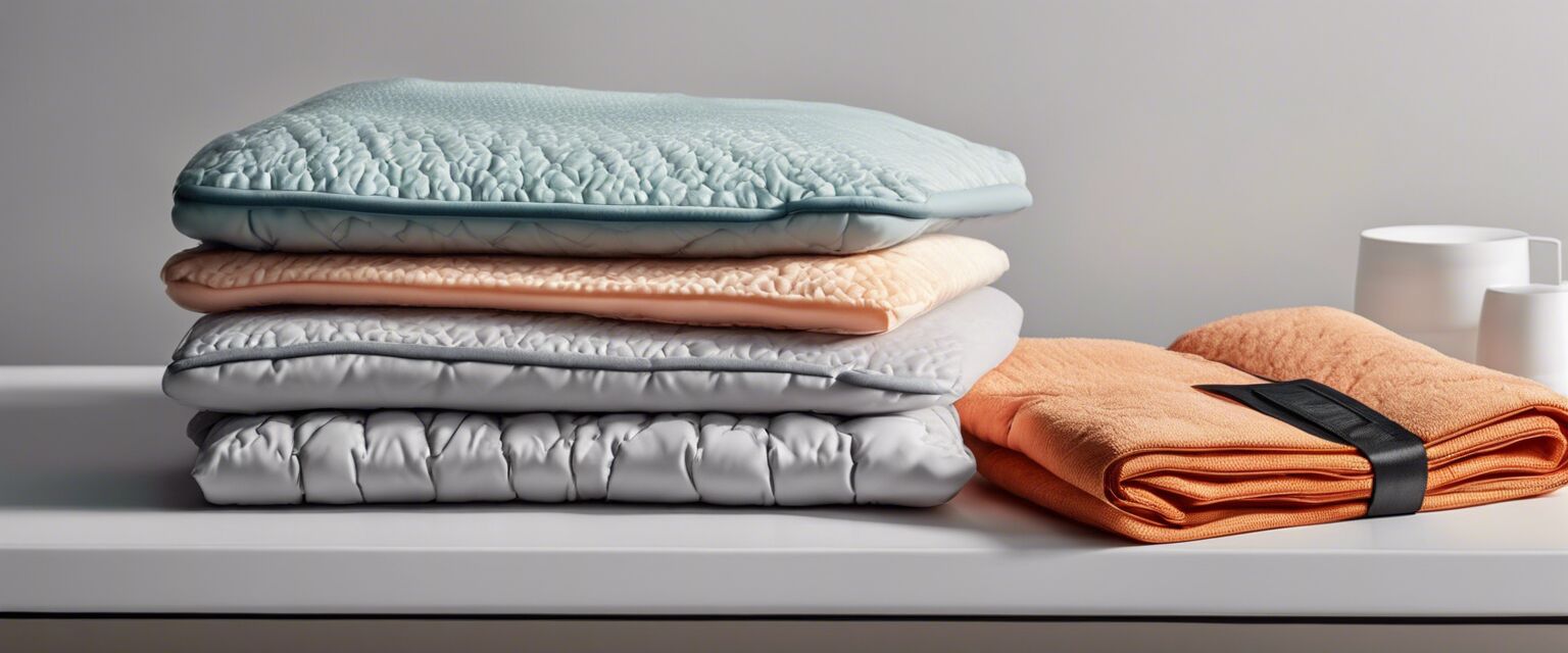 Different types of heating pads